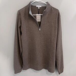Peter Millar Crown Sport Quarter Zip Pullover Sweater.
